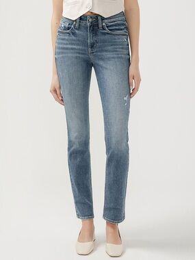 Silver Jeans Avery Straight Leg Jeans Indigo Size 26